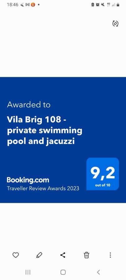 Vila Brig 108 - Private Swimming Pool And Jacuzzi ริเยกา ภายนอก รูปภาพ